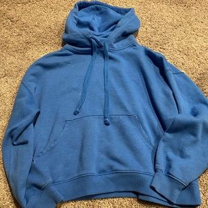 Blue aerie hoodie size xs